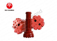 Forging DTH Hammer Bits 5 Inch For Rock Chisel Mining , Different Face Shape