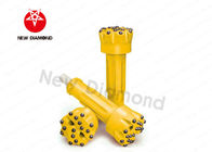 Drop Center Face DTH Button Bits Rock Drilling , Drilling Rods And Bits