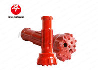 Convex Face Shape DTH Ore Mining Drill Bits ND55 Customized Air Hole Eco Friendly