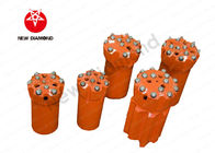 Thread Button Top Hammer Drill Bits With Tungsten Carbide Material