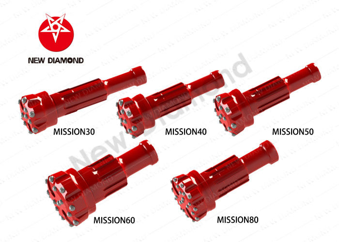 Geological Exploration Use DTH Tapered Button Bits For Mission Series